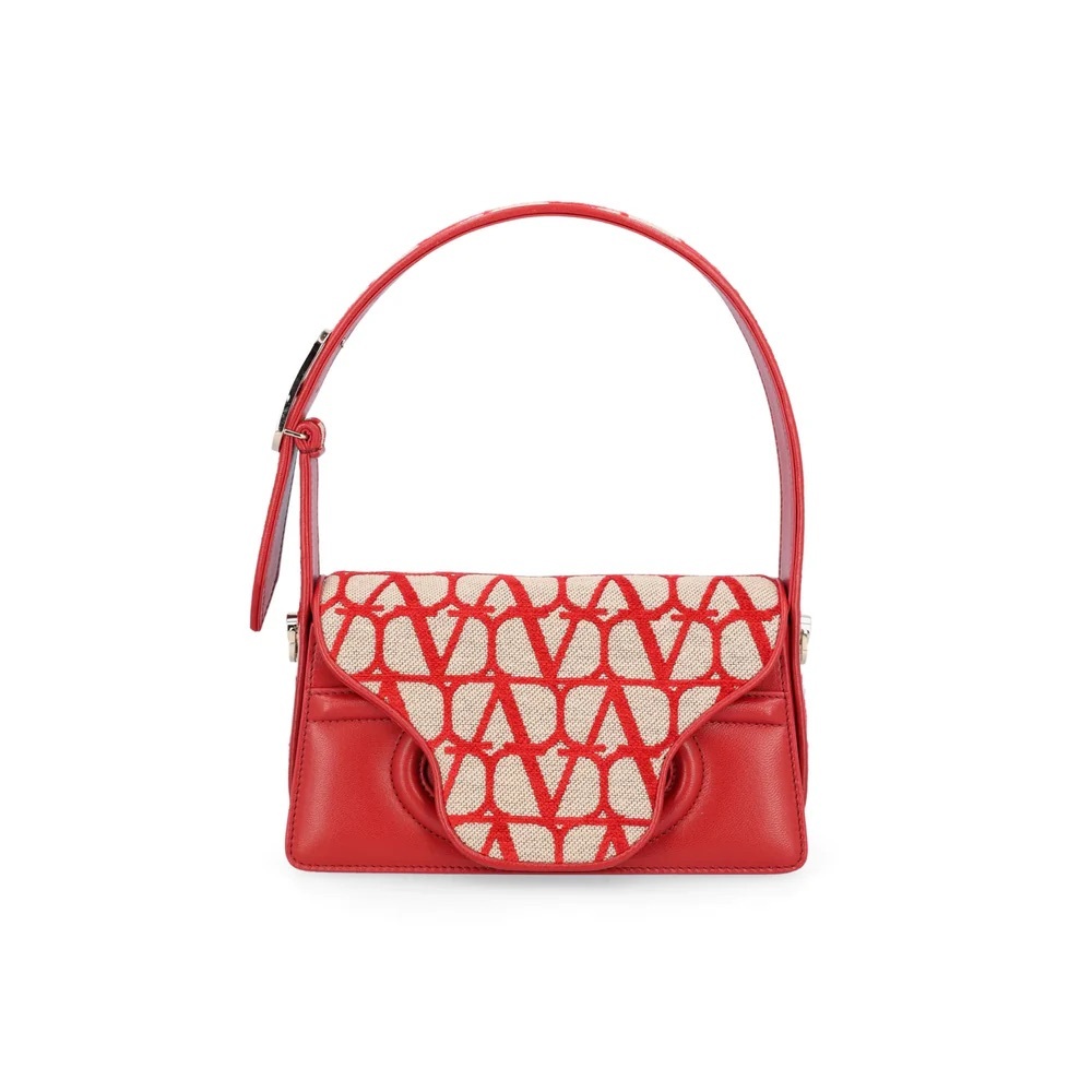 VALENTINO GARAVANI LE GRAND DEUXIÈME LOGO PLAQUE SHOULDER BAG